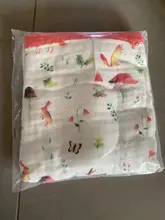 Manta de muselina de cuatro capas para bebé, 70% bambú, 30% algodón, Toalla de baño para niño, ropa de cama infantil para recién nacido, manta para bebé, envoltura infantil de 120x120cm