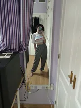 Pantalones informales para mujer, pantalones largos para mujer, pantalones sueltos con cintura elástica, pantalones sueltos para mujer