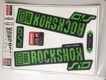 2018 rockshox SID mountain bike front fork decals  bicycle front fork stickers