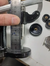 16 Uds herramienta de prensa de reloj con pilas para reloj Kit de herramientas de repuesto y troqueles de ajuste para reloj herramienta de retirada de Parte posterior reparación y Batte más cercano