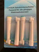 4 Uds genérico para Oral B intermedio de Punta IP17-4 de cabezales de cepillo de dientes eléctrico higiene limpieza bucal dientes herramientas