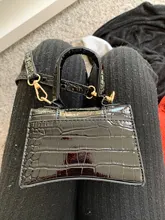 Bolso de hombro de marca para mujer, bandolera elegante de diseñador de cuero PU, Mini Pures, 2020