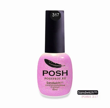 

317 posh sendvich gel UV/LED Gel Polish 25 days collection "Prism 4th Dimension"