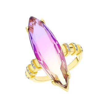 

Silver ring with sieve and cubic zirconium sunlight sample 925 test