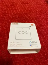 Smart-Switch Alexa Echo RF433 Remote-Control Tuya Wifi Google Home with White Touch Glass-Panel
