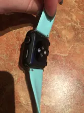 Para carcasa de reloj Apple 44mm 40mm iWatch 42mm 38mm parachoques de templado de vidrio de 44 42 38 42mm reloj de apple 4 4 5 SE 6