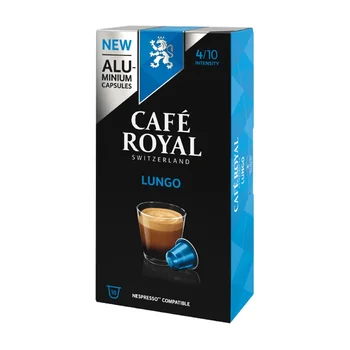 

Lungo Cafe Royal 10 compatible Nespresso aluminum capsules