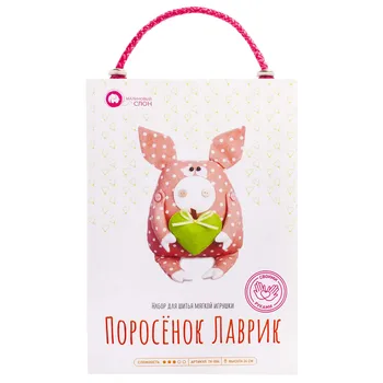 

Тк-006 a set for sewing a soft toy "piglet"