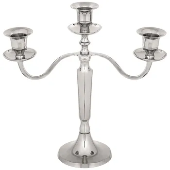 

Candlestick for 3 candles. Led brass