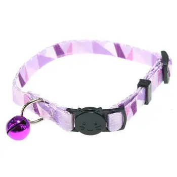 

Collar Ajustable para Gato con Campana de Seguridad de liberación rápida disponible en 3 colores