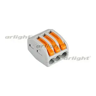 

025723 terminal 222-413 (3 wires, 2.5-4mm)-50 PCs Arlight