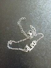 Jisensp-tobillera Vintage de 12 Constelaciones para mujer, el mejor regalo, letra inglesa antigua, amuleto del zodiaco, joyería