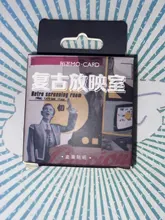 Retro etiqueta Kawaii lindo diario hecho a mano pegatinas de papel adhesivo de escamas Japón Vintage Caja mini pegatina para álbum de recortes DIY papelería