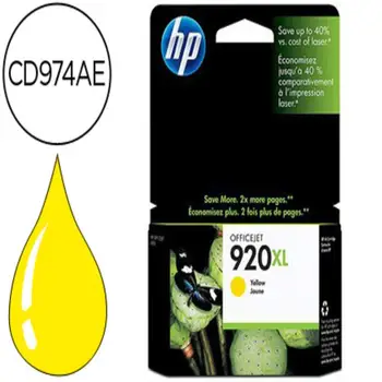 

Ink-jet hp 920xl yellow 700pag officejet/920/6500 46949-CD974AE # BGY