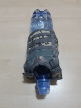 Chaleco táctico para botella de cerveza, Mini chaleco militar en miniatura Molle, botella Personal, juego de bebidas, correas ajustables para el hombro