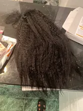 RESHINE-Peluca de cabello liso rizado 13x4, pelucas de cabello humano con encaje frontal Yaki europeo, peluca de cabello humano liso prearrancado