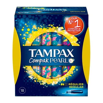 

Regular Tampons Pearl Compak Tampax (18 uds)