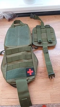 Caza de supervivencia bolsa de primeros auxilios al aire libre SOS bolsa ejército cintura táctica bolsa Kit médico bolso Molle Correa mochila EDC Pack de emergencia