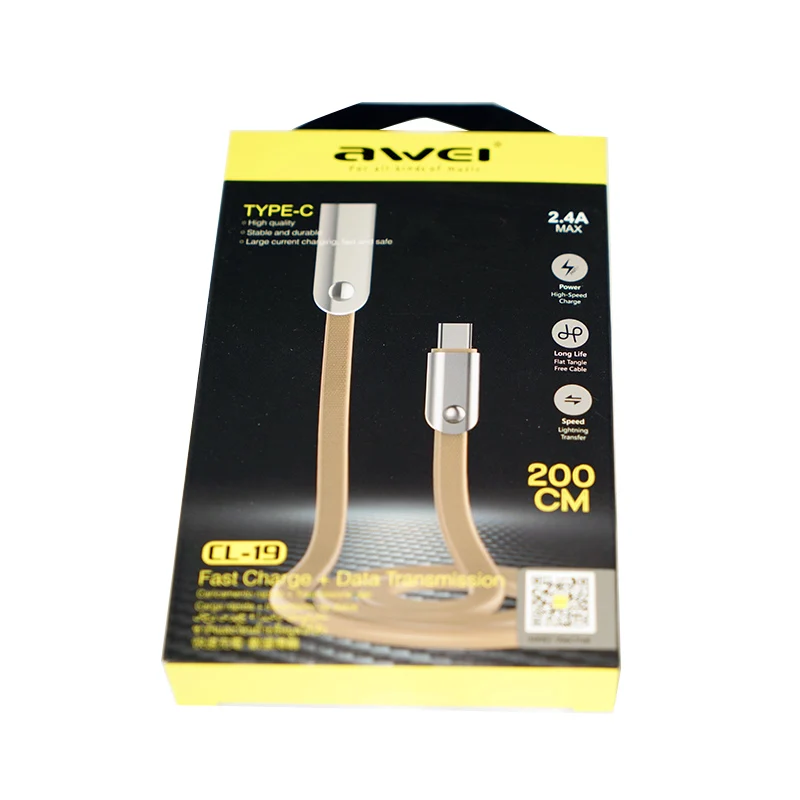 Кабель USB-usb type-C(CL-19