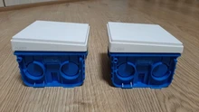 Atlectric-Mounting-Box Socket Cassette-Switch Internal White Hidden 86 Red Concealed