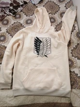 Sudadera con capucha de Anime para mujer, ropa de calle de manga larga con capucha de Attack on Titan, Harajuku, deportiva, verde, Unisex, G1, 2020