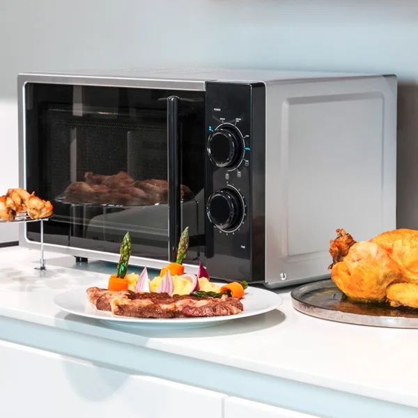 Cecotec Silver 1363 Microwave with Grill Cecotec Silver 1363 Microwave with Grill