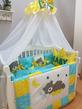 

Комплект в кроватку "BABY Мишки" Комплекты в кроватку