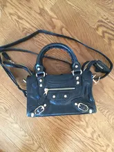 Bolso europeo de cuero PU para motocicleta para mujer, bandoleras cruzadas con remaches y borlas