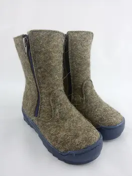 

36294 * valenki doshk felt wool Tep blue 26-31 (27)