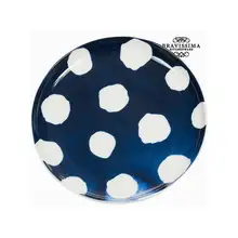 Плоское блюдо фарфоровая коллекция Кухня деко от Bravissima кухня