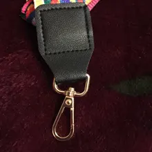 Correa ajustable de arcoíris para bolso, Correa ancha para hombro, accesorio de repuesto, parte ajustable