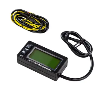 

Universal tachometer with hour meter, voltmeter with backlight and replaceable battery rlhm028