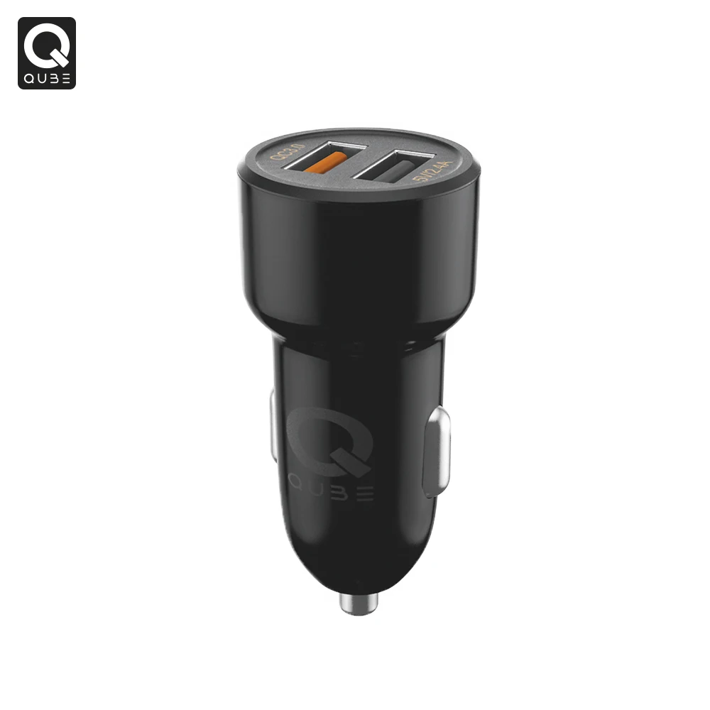 Автомобильное зарядное устройство QUB QC2QUICK30BLK