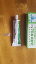 Pegamento de sellado aislante de goma de silicona, resistente a la temperatura, alta fijación, 45g, 704