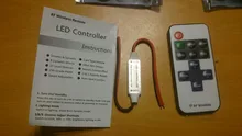 Dimmer Lighting Led-Strip Remote-To-Control Mini Wireless RF 12V DC 6A 5050 3528