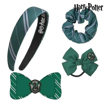 

Hair accessories Slytherin Harry Potter Green (4 Pcs)