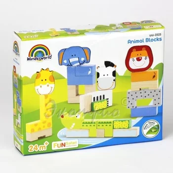 

Set of blocks for designing animals