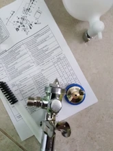 WENXING pistola de pintura Manual W101, herramienta neumática de w-101 para coche, 0,8/1,0/1,3/1,5/1,8mm