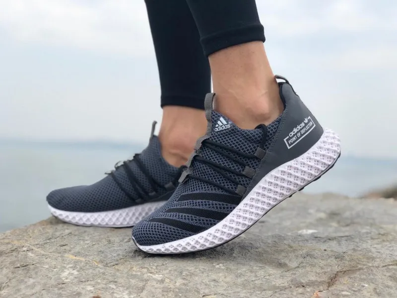 Adidas точка - Цвет: Темно-серый