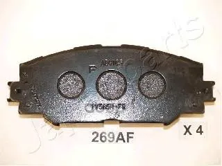 Колодки Тормозные Toyota Auris 1.4-1.6 07-/Corolla 1.4 07-/Rav 4 06- Передние Japanparts Pa269af Japanparts арт. PA269AF