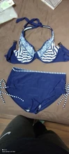 Bikinis Two-Piece swimsuit 4xl Swimwear Large-Size Women Female Separate