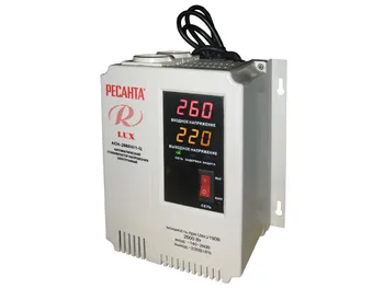 

Voltage stabilizer Lux resanta series асн-2000н/1-C