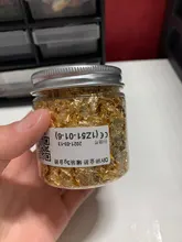 3g Oro de imitación plata hoja de cobre lentejuelas brillos de hoja de escamas hojas a granel papel de aluminio para dorado DIY decoración artística de uñas