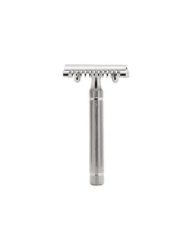 

Fatip Double Edge Safety Razor Open Comb Chrome Piccolo