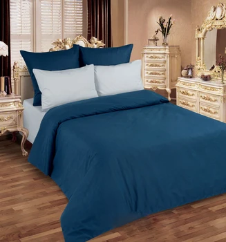 

Bed linen Mercury home "ultramarine" euro maxi poplin Lux, Ivanovo
