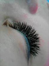 GLAMLASH-pestañas postizas individuales en forma de V, extensiones de pestañas con autoventilación 2D YY, suaves, elipse, puntas planas, prefabricadas, voluminosas Premium