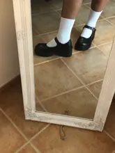 Lolita zapatos de mujer de estilo japonés Vintage suave hermana niñas tacones altos plataforma impermeable estudiante zapatos Cosplay