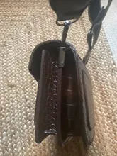 Mini bolso de mano estilo retro para mujer, bandolera pequeña a la moda, estilo simple, con correa de hombro ancha, tipo mensajero, 2020