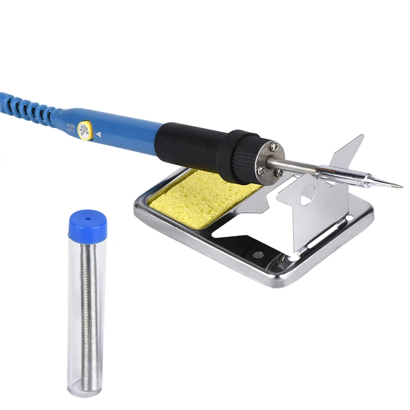 

JCD 220V Electric Soldering Iron Temperature Adjustable High Quality Small Power Soldering Iron Soldering Rework Tool Kit