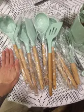 Utensils-Set Storage-Box-Tools Baking-Tools Silicone Kitchenware Non-Stick Heat-Resistant